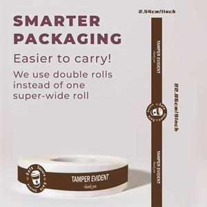 TEMU 250개 음료 뚜껑용 안전 보안 훼손 방지 씰, 신선함을 위한 식품 배달 스티커 밀봉 라벨 음료 식품 커피 우유 홍차 밀봉 스티커