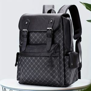 TEMU 고등학생 및 대학생을 위한 패셔너블한 단색 돋보기 안경 백팩, 책가방, 데일리 출퇴근 직장 가방, 노트북 가방, 실용적인 대용량 여행 쇼핑 데일리 하이킹 가방, 사이클링 가방, 지갑, 열쇠 파우치