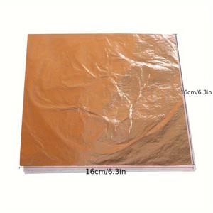 TEMU 100장/봉지 구리색 호일, 장식 및 페인팅, 네일 아트 등에 적합