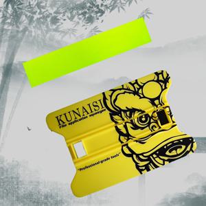 TEMU 3가지 색상 옵션, 차량 필름 도구, 색상 변경 필름 스퀴지 + 섬유 패치, 날개 모양 양면 컬러 변경 필름 스퀴지 & 필름 스퀴지 & 필름 도구