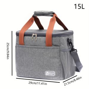 TEMU 보온백, 아이스팩, 핸드헬드 냉장백, 아웃도어 여행용 보온백, 냉온 보온백