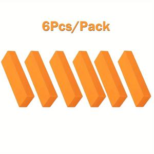 TEMU 4/6개 EVA 클리닝 지우개 - 다목적 주방 및 욕실 도구, 물때, 녹, 얼룩 제거용, 욕실 청소 필수 도구