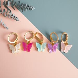 TEMU 컬러풀 나비 뜨개질 스티치 마커 5종 세트, 크로셰 선물 아이디어