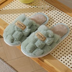 TEMU 여성용 우아한 세로 슬립온 슬리퍼 - 부드러운 패브릭 갑피 & EVA 밑창, 사계절 편안함, 실내/외 사용을 위한 모던 홈 슈즈, 실내 슬리퍼, 슬리퍼 디자인, 편안한 신발, 여성 신발