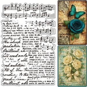 TEMU 1개 음악 노트 스탬프 - DIY 공예, 스크랩북, 저널링 및 사진 앨범용 투명 실리콘 스탬프 - 트레블 클래프가 있는 클리어 음표 디자인, 재미있는 음악 애호가 및 창의적인 프로젝트에 완벽한, 음악 스탬프, 스크랩북 필수품, 장식용 스탬프, 내구성 있는 스탬프 소재