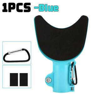 TEMU 1개 낚싯대 지지대, 두꺼운 스펀지 패드 포함, 다양한 낚싯대 사이즈에 적합하게 디자인됨. 낚시꾼에게 필수적인 도구이며, 안전한 해변 및 해안 낚시용으로 완벽합니다.