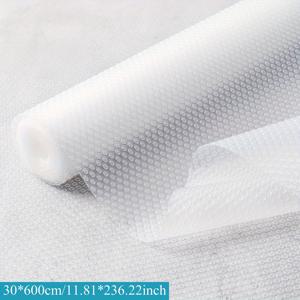 TEMU EVA 선반 라이너 1롤, 세탁 가능한 냉장고 매트, 방수 및 기름 방지 패드, 재단 가능한 서랍 라이너, 냉동실 유리 선반, 냉장고, 신발장, 옷장, 식료품 저장실, 캐비닛용, 홈 데코, 주방 도구, 주방 정리 및 수납, 가구 보호대, 도트 패턴, 선반 라이너