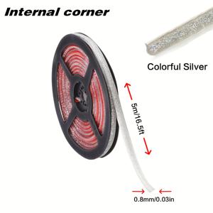 TEMU 방수 자가 접착 코킹 테이프, 욕실 액세서리 실런트 스트립 코킹 스트립 코킹 공구, 주방 조리대, 욕실 장식, 변기, 창문, 베이스보드 트림용 코킹 씰링 테이프