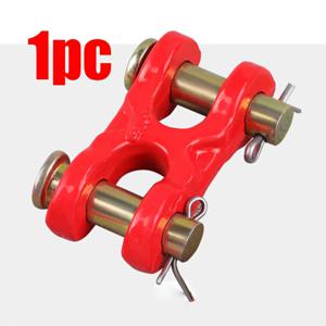 TEMU 1개, 5개 체인 커넥터, 스틸 H자형 조인트, H자형 링, 와이어 로프 커넥터, 수하 및 리프팅용, 높은 하중 용량, 차고, 창고, 공장, 작업장에서 일반적으로 사용되는 추가품, 차량 트렁크 필수 도구
