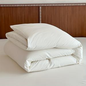 TEMU 편안한 화이트 브러시드 가을/겨울 이불 커버 1개, 부드러운 보풀 방지 침구, 편안하고 통기성 좋은, 속통 없는 먼지 방지 이불 커버, 싱글, 더블, 더블, 킹, 퀸 사이즈용, 침실, 손님방, 기숙사용, 사계절용, 세탁기 사용 가능, 가을/겨울 장식, 방 꾸미기