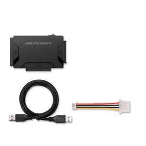 TEMU USB 3.0 to IDE 및 SATA 어댑터, 외장 하드 드라이브 리더 울트라 복구 컨버터, 2.5