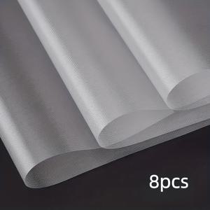 TEMU 8개 묶음 녹는 매직 자수 재료 세트. 보이지 않는 스티칭, 공예, 사라지는 효과 제작에 적합합니다. 자수, 트레이싱, 러빙, 전사 용지 및 뒷면 용지 도구로 이상적입니다.