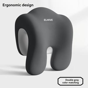 TEMU 인체공학적 사무실 낮잠 베개, 사무실 의자용 멀티 포지션 헤드레스트 쿠션, 책상 낮잠용 팔걸이 디자인, 휴대가 편리한 엎드림 또는 옆으로 누워 자는 지원, 부드러운 메모리폼, 직장, 가정 및 여행용 휴대용 (6가지 색상)