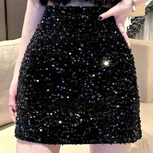 TEMU 백투 시즌 글리터 시퀸 미니 바디콘 드레스, 여성 프롬웨어에 완벽한 아이템