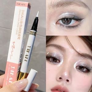 TEMU 아이돌 메이크업 필수! 인생 반짝임 블링 다이아 애교살 라이너 스톤 글리터 라이너 | 번짐 ZERO 지속력 갑