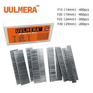 TEMU UULMERA 1300 F타입 못, 4가지 사이즈 F15/F20/F25/F30, 내구성 있는 철 구조, 가구 수리 및 나무 프레임 조립에 적합, 장식 못, 브래드 못, 아연 도금 못 (공압 및 전동 못건용)