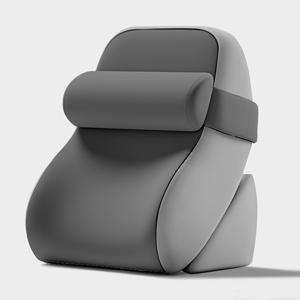 TEMU 침대에서 앉아 독서를 하기 위한 조절 가능한 독서 베개 - 게임 및 TV 시청을 위한 웨지 지지 쿠션 - 가정용 다용도 접이식 라운지 베개 - 통기성 커버가 있는 편안한 목 및 허리 지지