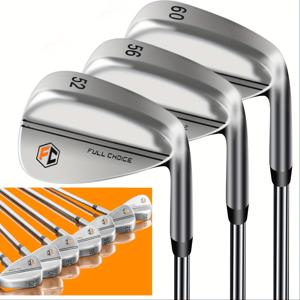 TEMU 우수한 스피너 및 컨트롤을 위한 밀링 페이스가 있는 50°, 52°, 54°, 56°, 58°, 60°, 70° 샌드 & 갭 웨지 포함, 남녀 모두에게 적합한 풀 초이스 골프 웨지 세트