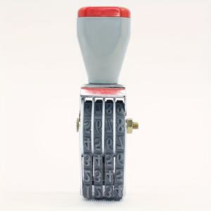 TEMU 4자리 날짜 스탬프, 높이 0.28인치 캐릭터, 롤링 배치 번호 코딩용으로 설계되었습니다. 잉크는 포함되어 있지 않으며 수동 잉크 추가가 필요합니다.