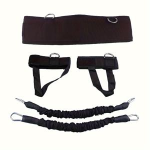 TEMU 1세트 수직 점프 트레이너 레그 저항 밴드, 수직 점프 훈련, 배구, 농구, 축구, 요가, 복싱, 테니스, 스쿼트 훈련에 적합