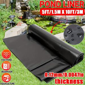 TEMU 생태 어항, 폭포, 고이 연못 및 물가를 위한 내구성 플라스틱 필름으로 제작된 연못 라이너