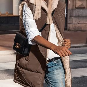 TEMU 샴고양이 패턴 양면 착용 민소매 후드 인조 방한 조끼