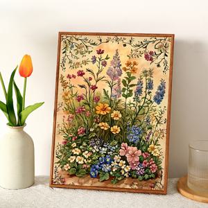 TEMU 1pc, 성인 5D 페인팅 키트, 꽃, 아트 세트, 라인스톤 페인팅 아트, 라운드 DIY 공예 프로젝트, 초보자 및 DIY 열혈을 위한 적합한 장식 벽화 페인팅, 홈 벽 장식 선물, 프레임리스 침실, 거실 홈 장식, 할로윈 선물, 크리스마스 휴일 선물, 휴일 선물 선물 11.8in*15.8in