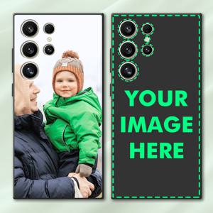 TEMU 2026 신제품 맞춤형 사진 휴대폰 케이스 삼성 갤럭시 S25 S24 S23 S22 S21 S20 FE 플러스 울트라 엣지 개인화 사진 케이스 삼성 A56 A55 A54 A53 A52s A36 3A5 A34 A33 A32 5G 호환 충격 방지 커버 삼성 A25 A24 A73 A72 A06 A16 A15 M35 가족 친구 연인을 위한 독특한 선물