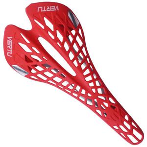 TEMU 프로 사이클링 스파이더웨브 통풍형 안장 - 항공우주 폴리머 홀아웃 디자인 3D 충격 흡수 기능 | 장거리 라이딩용 인체공학적 MTB/로드 자전거 안장 쿠션|통풍시트