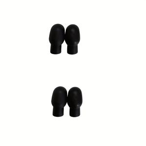 TEMU 드럼 스틱 무음 팁 4개입, 음소거 장치, 연습용 방음 패드, 재즈 드럼, 드럼 키트 및 연습 드럼에 적합, 드럼 스틱 추가 장비