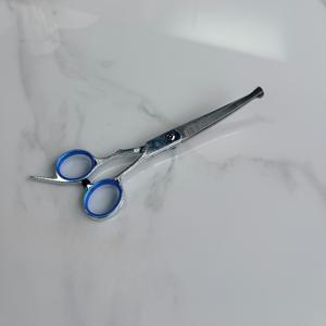 TEMU 펫 그루밍 가위 세트 - 안전한 둥근 팁 디자인, 강아지와 고양이용 스테인리스 스틸 가위