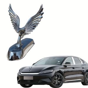TEMU 3D 날아다니는 독수리 메탈 자동차 엠블럼, 아연 합금 소재 후드 장식, 범용 자동차 새 배지 스티커, 자동차 후드 엠블럼 조각, 독특한 D자형 메탈 자동차 로고