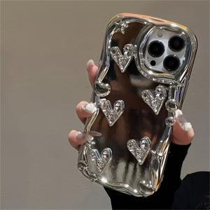 TEMU 휴대폰 케이스 - 1개 풀 커버 액정 보호 휴대폰 케이스, 아이폰 16/15/14/13/12 폰 케이스/11 Pro Max/Plus/X/8/7 호환, 인기 생일 선물, 비즈니스 선물, 내구성 좋은 얼룩 방지, 지문 방지, 남녀 모바일 신상