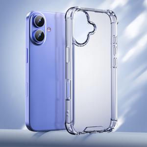 TEMU 아이폰 17 프로 맥스/17 프로/17/16/15/14/13/12/11/Xs/Xs 맥스/8/7 호환 하드 아크릴 투명 휴대폰 케이스, 충격 방지 투명 아크릴 백커버, 휴대폰 보호, 내구성 있는 케이스, 세련된 디자인, 투명 보호, 튼튼한 구조, 스크래치 방지 커버, 보호 케이스, 가제트 애호가, 모바일 보호