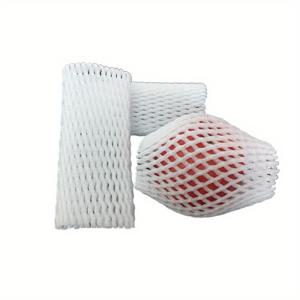 TEMU 백색 폼 그물망백 100개, 충격 방지 포장 - 와인잔, 병, 깨지기 쉬운 물품 및 과일/채소용 - 내구성 있는 PE 소재, 취급이 쉬움, 병 보호, 야채 운반용, 재사용 가능한 가방, 컴팩트한 보관, 견고한 구조