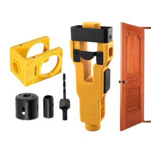 TEMU 목공용 홈 도어 하드웨어 클램프: 조절 가능한 템플릿이 포함된 정밀 도어 하드웨어 세트, 정확한 절단 가이드와 쉬운 설치를 위한 내구성 있는 건축 도구. 홈 수리 및 현관문 설치를 위한 실용적인 장비, DIY 문 설치,전문가용 도구,컴팩트 디자인,튼튼한 구조,메탈 클램프,목공용 클램프,홈 리노베이터,건설 노동자