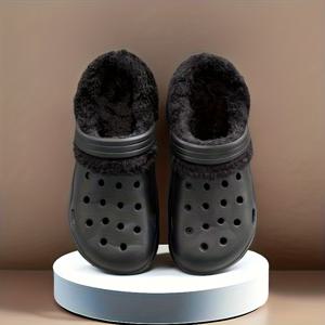 TEMU 현재 트렌드, 겨울 필수템, 여성용 플러시 실내 플랫 슈즈, 가볍고 얇음, 포근한 실내, 부드럽고 편안한 안감, 다양한 색상으로 제공, 탈착 및 세탁 가능한 내부, 가족을 위한 즐거운 선물 선택.