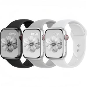 TEMU 애플워치 호환 3팩 밴드 - 시리즈 11/10/9/8/7/6/SE/SE2/SE3/울트라 2/울트라 3 및 모든 모델 38mm/40mm/41mm/42mm/44mm/45mm/46mm/49mm 호환 - 확장형 스포츠 스트랩, 휴일 선물용 우아한 디자인, 애플워치 호환