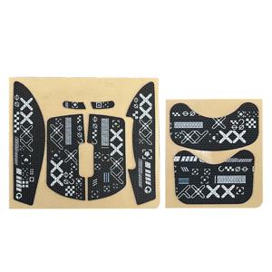 TEMU 블랙 미끄럼 방지 마우스 패드 세트 게이밍 마우스용 마우스 그립 테이프, 미리 재단된 자가 접착식 땀 방지 전문가용 마우스패드 게이밍 마우스 스킨