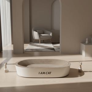 TEMU IAMCAT 고양이 스크래쳐 원형/타원형