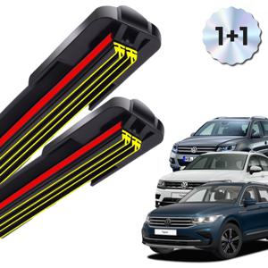 TEMU 1+1 트리플X2 티구안 전차종 와이퍼 블레이드 윈도우브러쉬