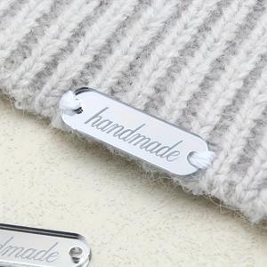 TEMU 8/12/25 맞춤형 레이저 각인 아크릴 거울 라벨, 의류, 가방, 홈 데코, 모자, 장갑, 수공예 및 DIY 선물, 공예 용품, 의류 라벨, 제품 라벨, 웨딩 선물 및 브랜드 프로모션에 적합, 수공예 애호가 및 수공예품에 적합