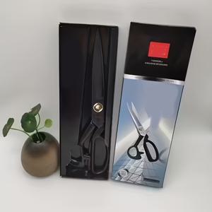 TEMU 전문가용 10인치 스테인리스 스틸 가위 - 날카로운 뾰족한 팁 & 재봉, 공예, 패브릭에 적합 - 내구성 강한 홈, 재봉, DIY 공예용 - 오른손/왼손 사용에 이상적