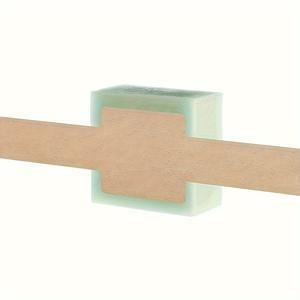 TEMU 수제 로션 바 및 배스 밤용 천연 크라프트 브라운 랩 라벨 인쇄에 적합, 잉크젯 또는 레이저 프린터와 함께 사용하도록 설계된 10장 (각 50개 라벨)