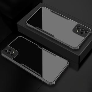 TEMU 삼성 갤럭시 A72, A52S, A52, A32, A71, A51, A31, A21S, A50 (4G/5G)용 투명 충격방지 폰 케이스 - 내구성 있는 커버