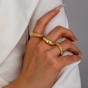 TEMU 세련되고 미니멀한 스타일링 링 3종 세트