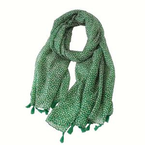 TEMU 빈티지 플로럴 프린트 프リンジ 스카프 컬러 블록 숄 캐주얼 방풍 헤드스카프 자외선 차단 여행용 비치 타월