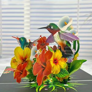 TEMU 1개 금박 수제 팝업 3D 카드와 봉투 포함, 발렌타인데이/생일/보고 싶어요/교사의 날/어머니의 날/이별/부활절/기념일/은퇴/빠른 회복을 기원합니다/크리스마스/새해/졸업 및 다양한 행사에 적합