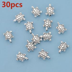 TEMU 60개/30개 3D 양면 거북이 직구 스페이서 비즈 10mm 기하학적 루즈 스페이서 비즈, 작은 동물 피어싱 루즈 비즈, 장식용 비즈, 패턴 있는 작은 구멍 비즈 스트랜드, 통구멍 텍스처 루즈 비즈, 직조용 주얼리 DIY 팔찌, 뱅글, 목걸이, 열쇠고리, 비즈 모음, 의류 액세서리, 공예용 비즈, 주얼리 제작 액세서리, 주얼리 제작 키트