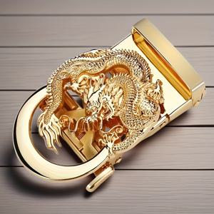 TEMU 1개/2개 남성용 합금 자동 버클, 드래곤 벨트 버클, 비즈니스 캐주얼 패션 벨트 액세서리, 벨트 교체용